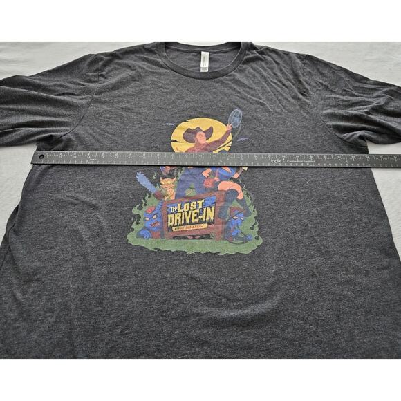 Lost Drive In Long Sleeve Tshirt Joe Bob Briggs Patreon Exclusive Size 2XL XXL - Picture 8 of 11